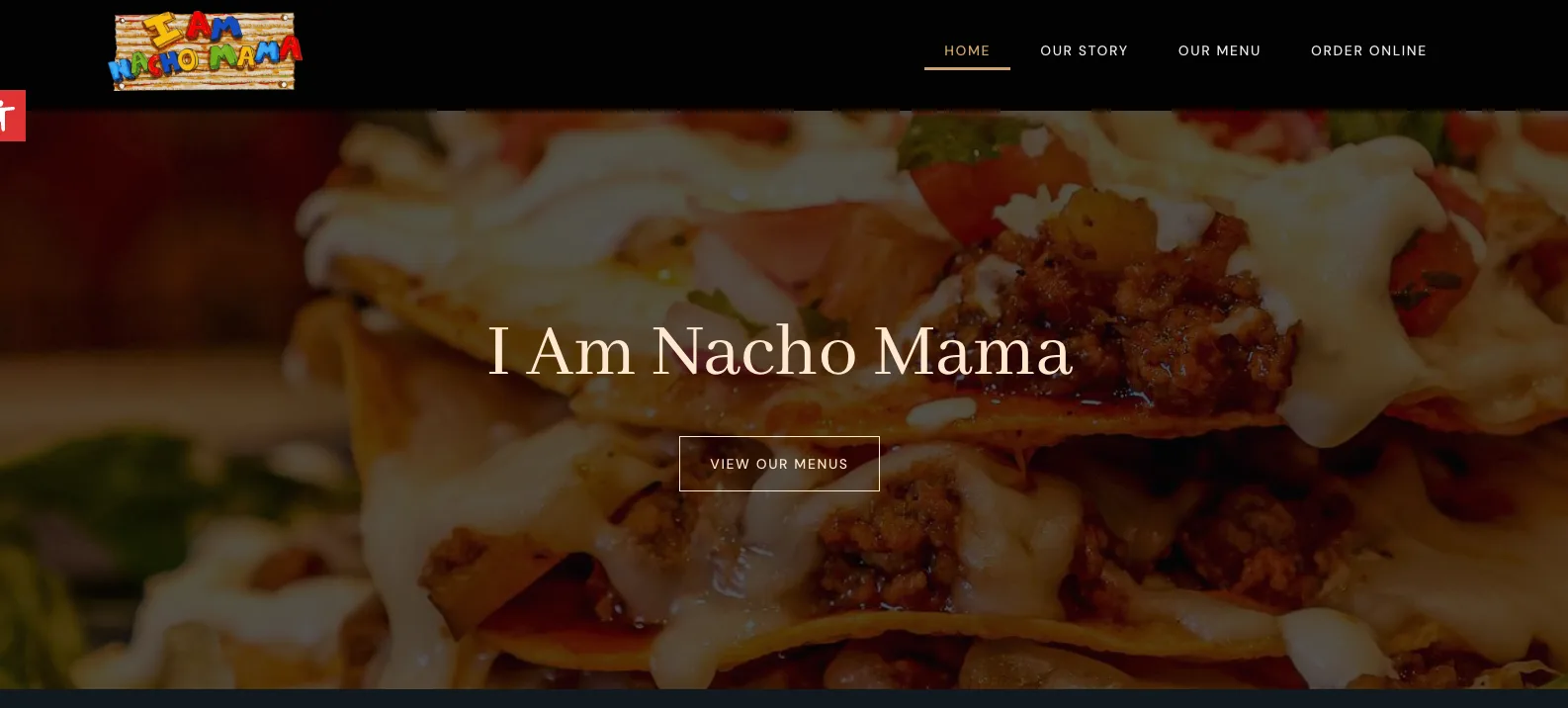 I Am Nacho Mama website screenshot